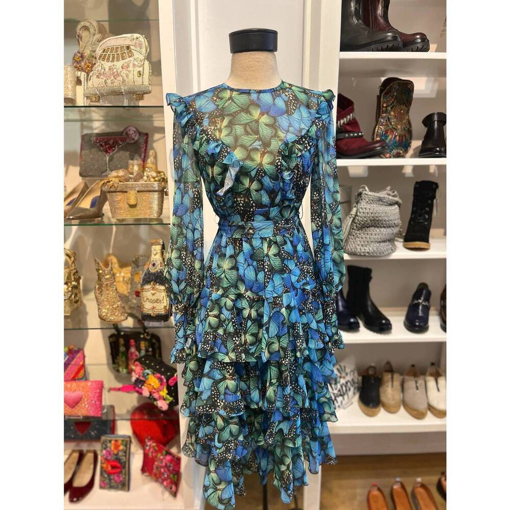 NEW OLVI’S butterflies layer in blue butterfly